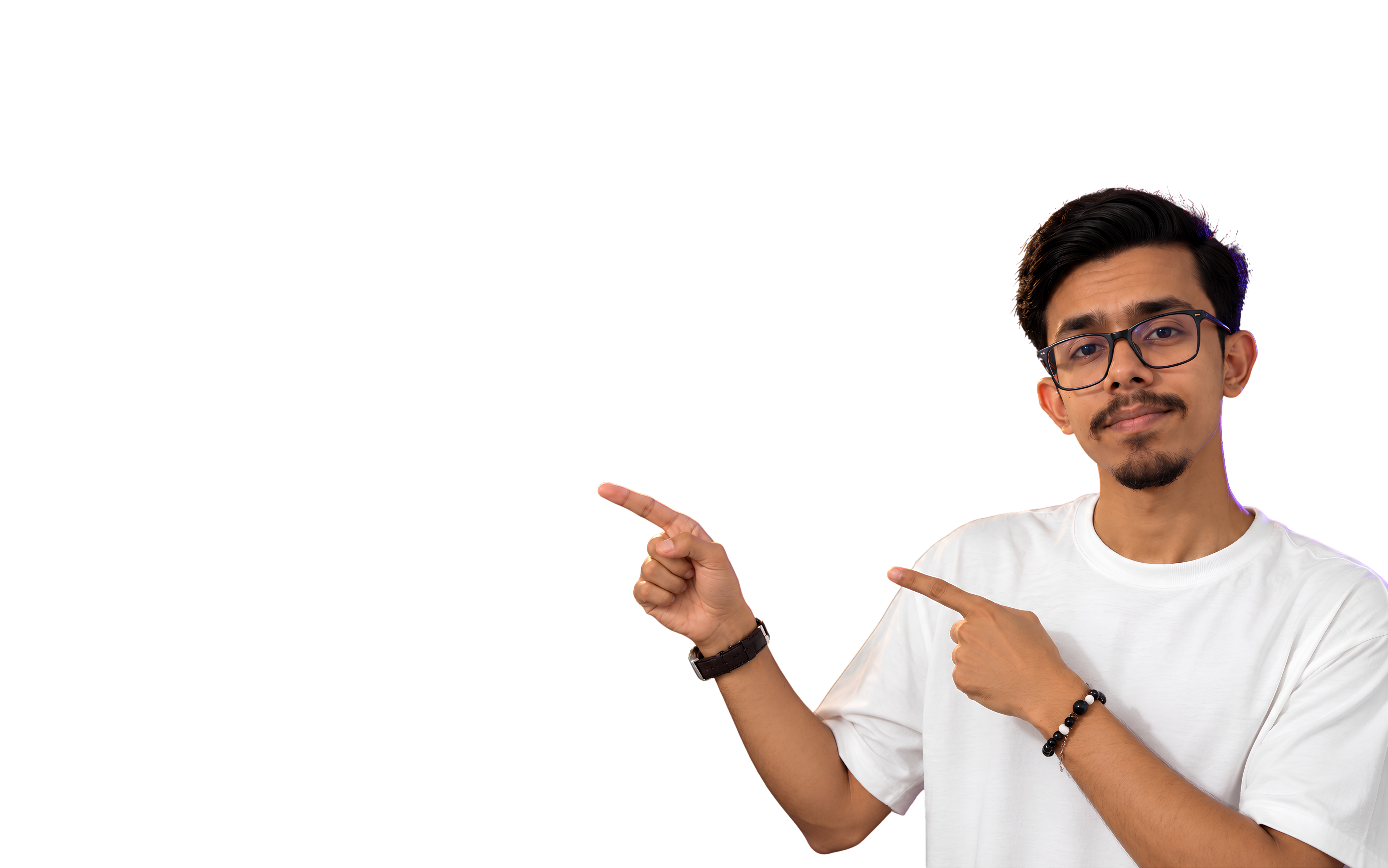 Instructor Harshit Pointing